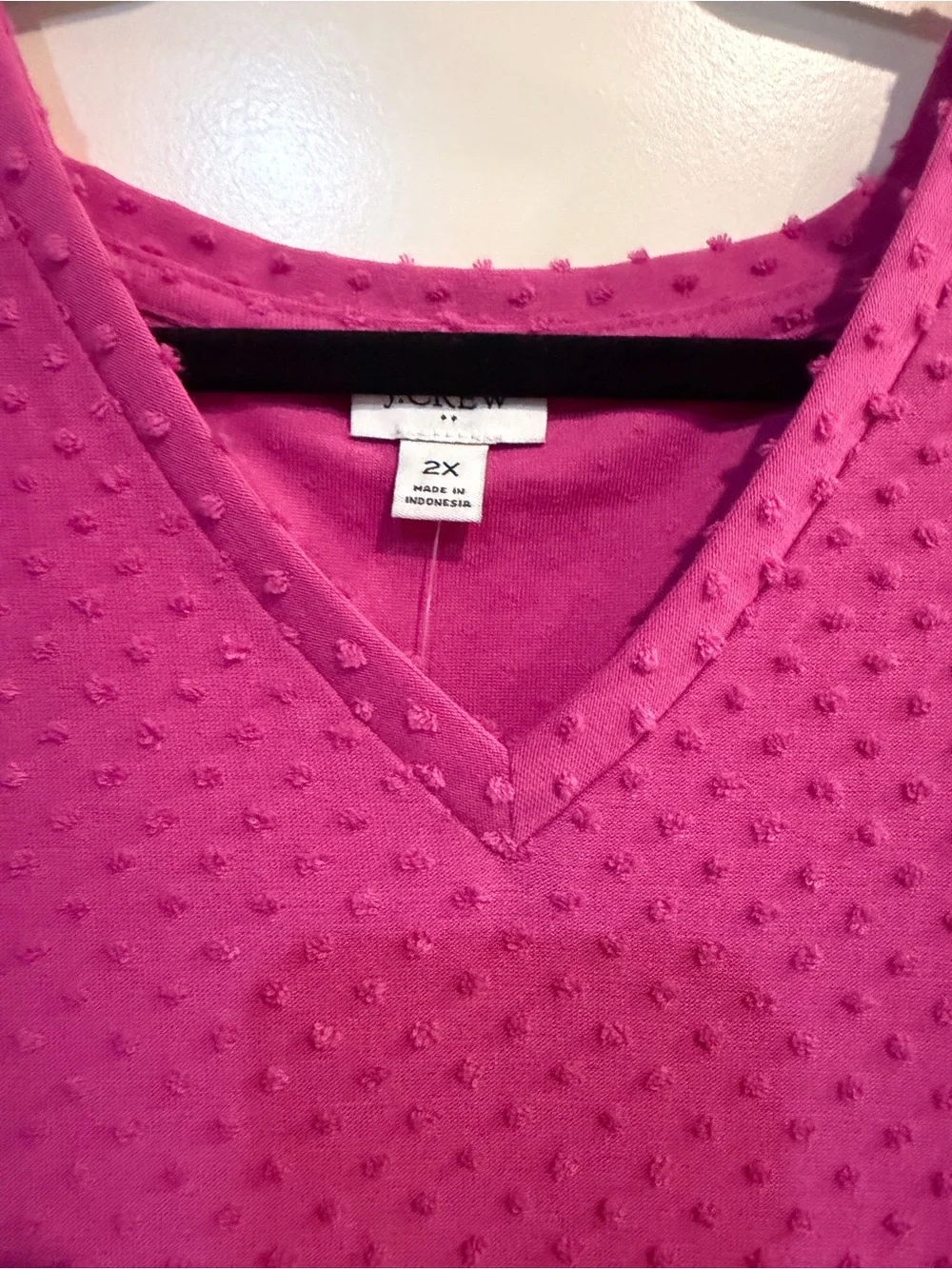 J.Crew NWT Tiered Swiss Dot Dresses Bundle – 2X – Black & Pink